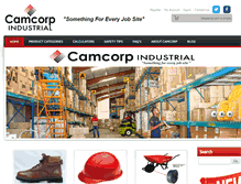 Tablet Screenshot of camcorpindustrial.com